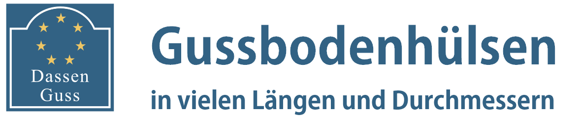 Gussbodenhülsen